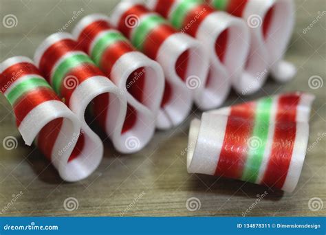 Old Fashioned Ribbon Candy Stock Image Image Of Christmas 134878311