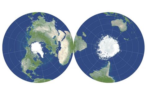 Radically Different 2d Map Of World That Reimagines Flat Earth Created