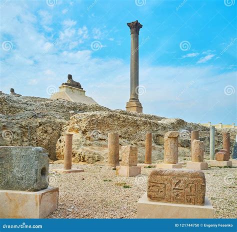 Visit Pompey S Pillar And Serapeum Ruins In Alexandria Egypt Royalty
