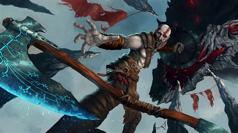War wallpapers which are suitable for all kind of computer desktops. 1920x1080 God Of War 4 Artwork Laptop Full HD 1080P HD 4k ...