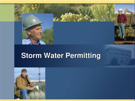 Ppt Storm Water Permitting Powerpoint Presentation Free Download
