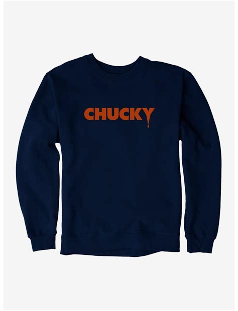 Chucky Font Sweatshirt Hot Topic
