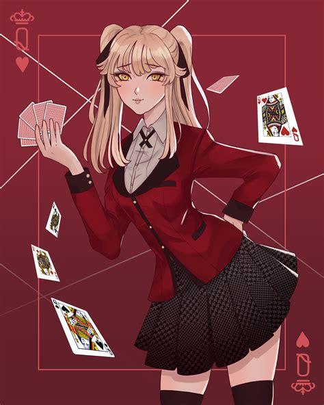 26 Best Mary Saotome Images On Pholder Kakegurui Anime Sketch And