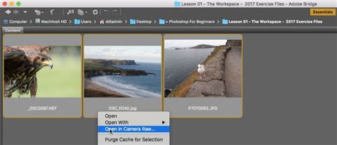 How To Open Images In Camera Raw In Photoshop Photoshop Bootcamp