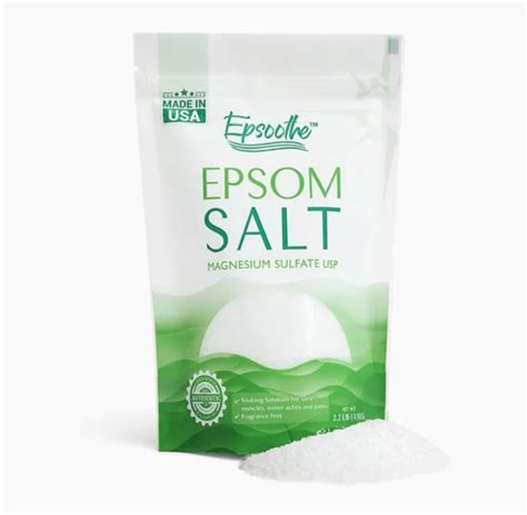 22lb 1 Kg Epsom Salt Magnesium Sulfate Usp Free Shipping Bulk Salt