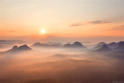 Saxon Switzerland Sunrise By Dave Derbis On Deviantart