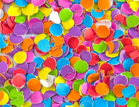 Background Of Colorful Confetti Stock Image Image Of Yellow