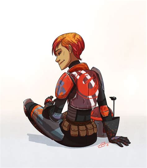 Sabine Wren Star Wars Rebels Fan Art By Iresmyth On