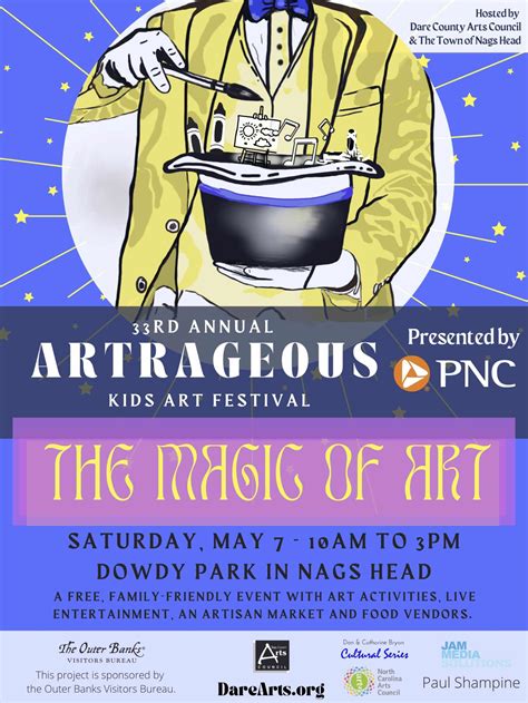 Artrageous Kids Art Festival Will Bring Magic To Dowdy Park Obx Today