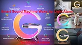 Smart Sound Machine Wake Up Light Alarm Wireless Charger REVIEW - YouTube