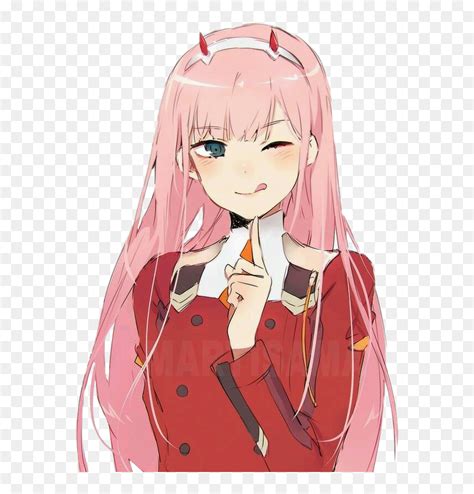 Zero Two Png Zero Two Anime 02 Transparent Png 586x818 Png Dlfpt