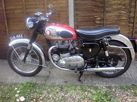 1957 Bsa A10 Road Rocket Classic Motorcycle Pictures