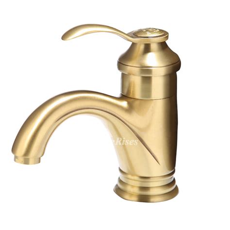 From kitchen faucets and bathroom faucets to shower faucets and tub faucets, kingston brass has what you need. Polished Brass Bathroom Faucet Gold Single Handle Vessel ...