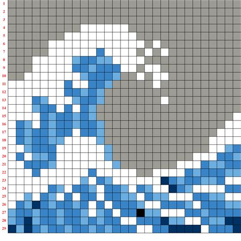 Watertile Pixel Art