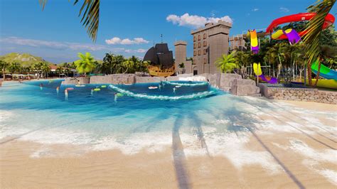 Aquabeat apresenta detalhes da piscina de ondas do parque aquático