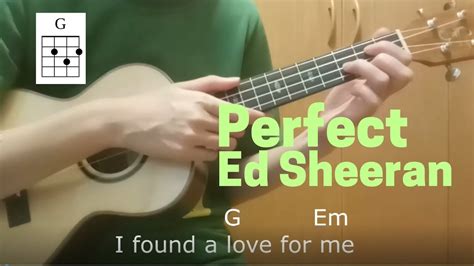 Ukulele chords and tabs for perfect by ed sheeran. Perfect - Ed Sheeran (ukulele) easy tutorial in just 4 ...