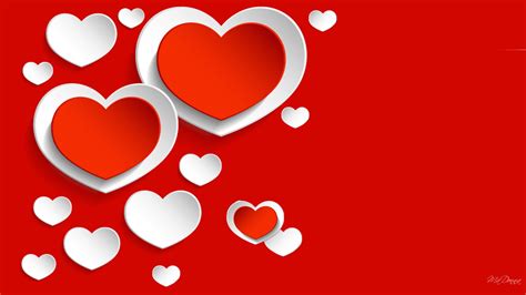 Wallpaper Amor Heart Red Valentine S Day Love Heart Wallpaperuse