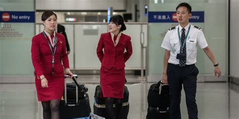 Cathay Pacific Flight Attendants Say Too Sexy Uniforms Are Fueling Sexual Harassment Huffpost
