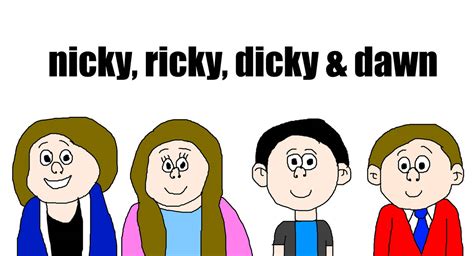 Nicky Ricky Dicky And Dawn By Mjegameandcomicfan89 On Deviantart