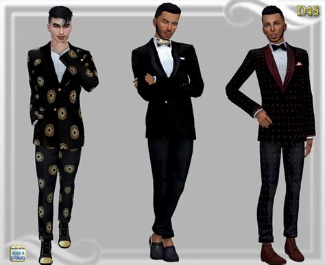 Mens Jacket And Pants At Dreaming 4 Sims Sims 4 Updates