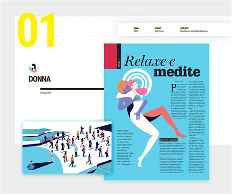 Editorial Illustrations For Magazines On Behance