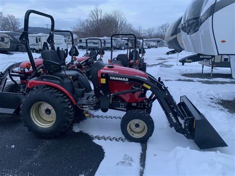2020 Yanmar Sa424 Wtih Front Loader And Backhoe Tractor Curren Rv In
