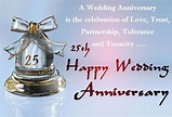 25th Wedding Anniversary Wishes and Messages - WishesMsg