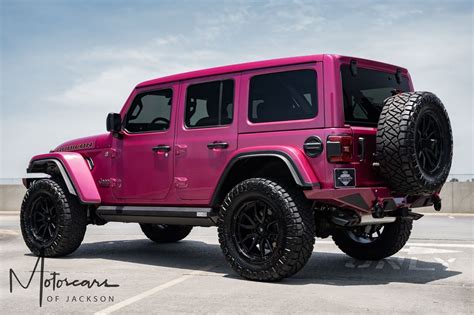 22 Jeep Rubicon 392 Hemi Limited Edition Tuscadero Pearlcoat Pink