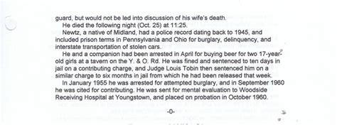By the way, there is no such thing as a lie detector test. there are polygraphs which cannot meet the requirements for admissibility for scientific evidence in the us. ELHistSoc - Murder Will Out 7