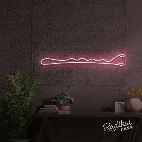 Bobby Pin Led Neon Sign Radikal Neon