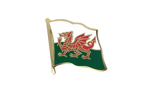 Le drapeau du pays de galles s'appelle le dragon rouge (y ddraig goch en gallois, red dragon en anglais). Pin's drapeau Pays de Galles - Monsieur-des-Drapeaux