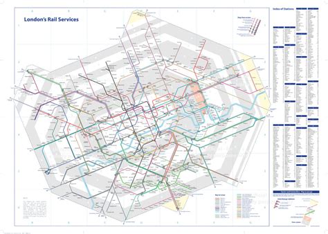 Submission Unofficial Map Londons Rail Services By David Milne