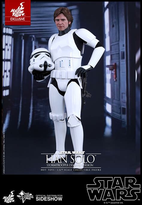 Han Solo Stormtrooper Disguise Hot Toys Movie Masterpiece Series Mms418