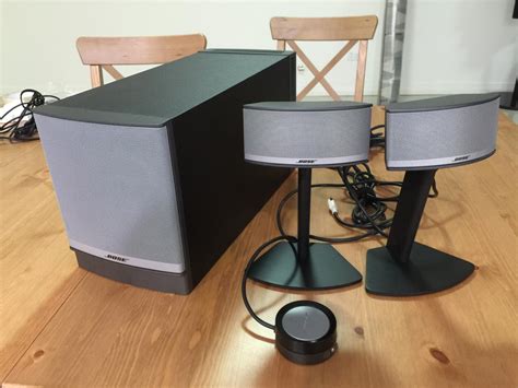 Disconnect the companion® 5 system usb cable from speakers is not turned fully counterclockwise. SOLD: FS: Bose Companion 5 Computer Speakers - Classifieds ...