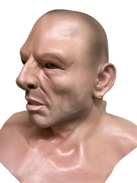 Buy Rubber Johnnies Realistic White Male Bald Headed Hard Man Thug Soldier Geezer Human