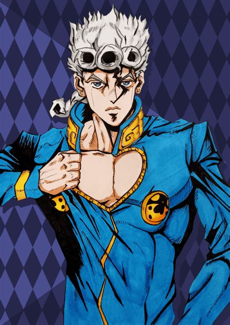 I Drew Giorno Giovannaartistmeee Rstardustcrusaders