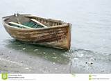 Vintage Wooden Row Boat For Sale