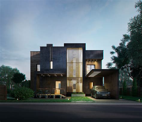 Zs House Exterior Design On Behance