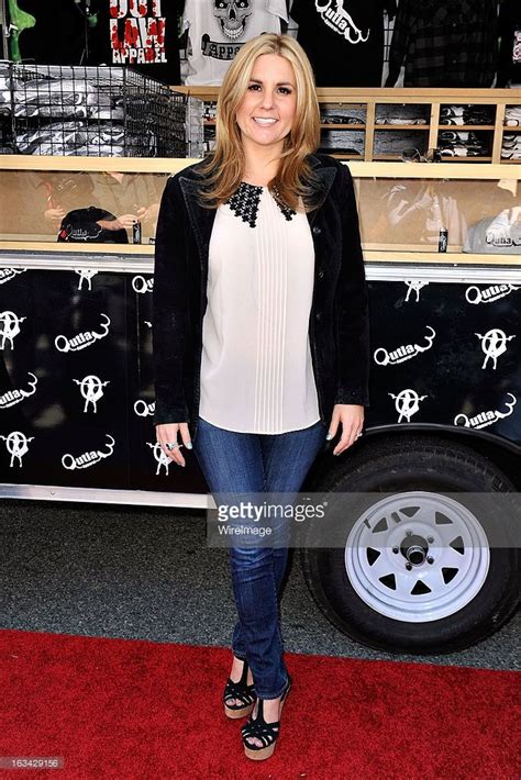 Brandi Passante Arrives At The Grand Opening Of Now And Then Second Hand
