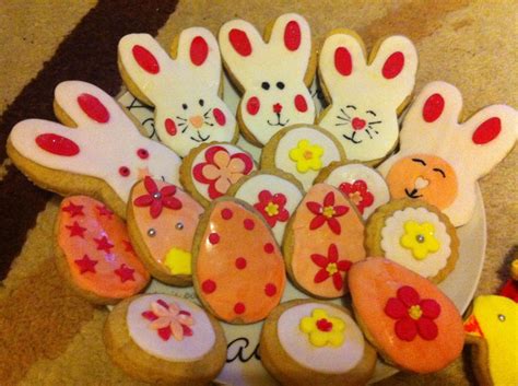 Some Easter Biscuits I Made Easter Biscuits Easter Cakes No Bake Cake
