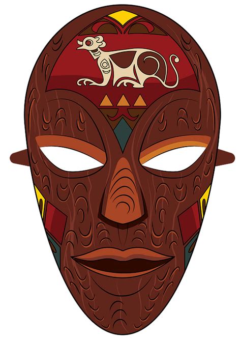 African Wooden Mask Clipart Free Download Transparent Png Creazilla