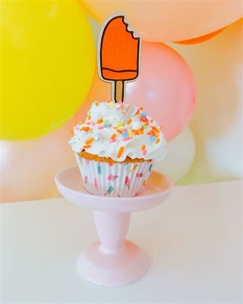 Popsicle Cupcake Decorating Kit Etsy