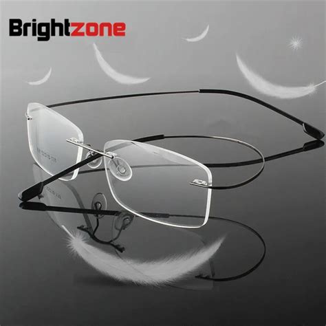 rimless titanium ultra light reading glasses 1 1 5 2 2 5 3 3 5 4rimless ochki dlya
