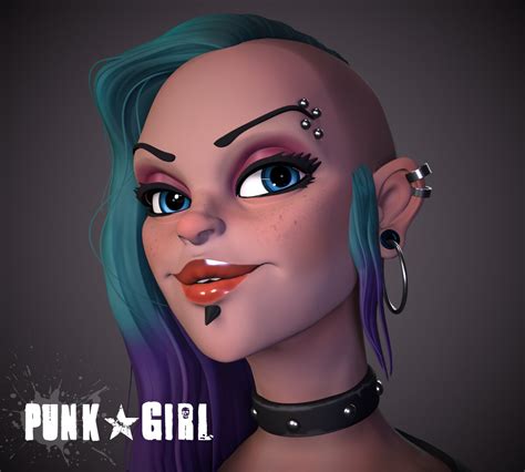 Artstation Punk Girl