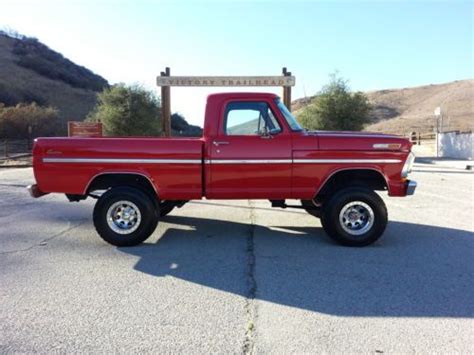 Sell Used 1972 Ford F100 4x4 Short Box 460 V8 4 Speed 4 Inch Lift 4