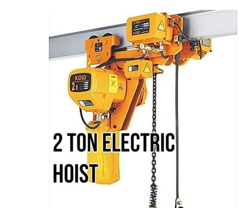 2 Ton Electric Chain Hoist Chain Block 2 Ton Capacity