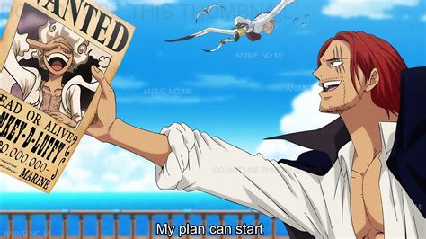 One Piece 1054 Shanks Reaction To Discovering Luffy S New Bounty