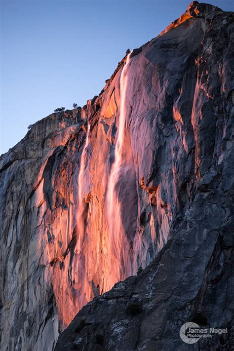 Photos Sun Illuminates Horsetail Falls In Yosemite