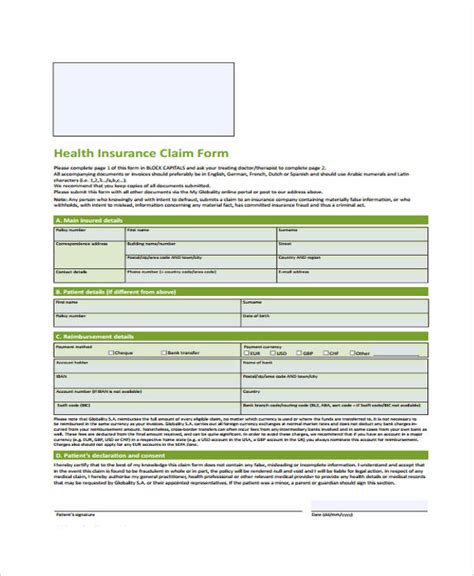 However, many large companies will allow you to initiate a claim through their. FREE 36+ Claim Form Examples in PDF | Excel | MS Word