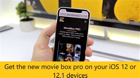 Take applications with collections of movies or tv shows and you have fun in a traffic jam, road or at home. How to install movie box pro on your iOS 12 and 12.1 ...